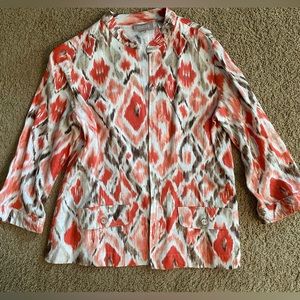 NWT Chico’s Linen Jacket